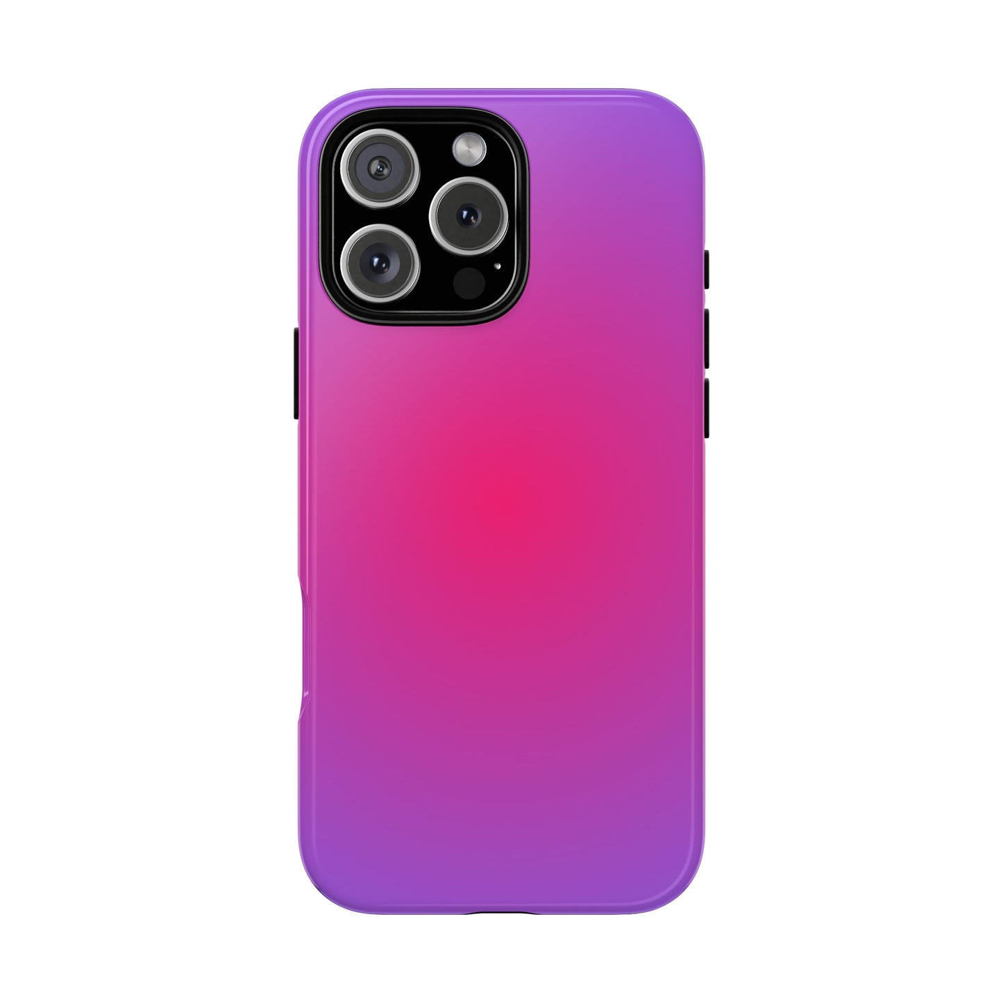 Pink to purple aura