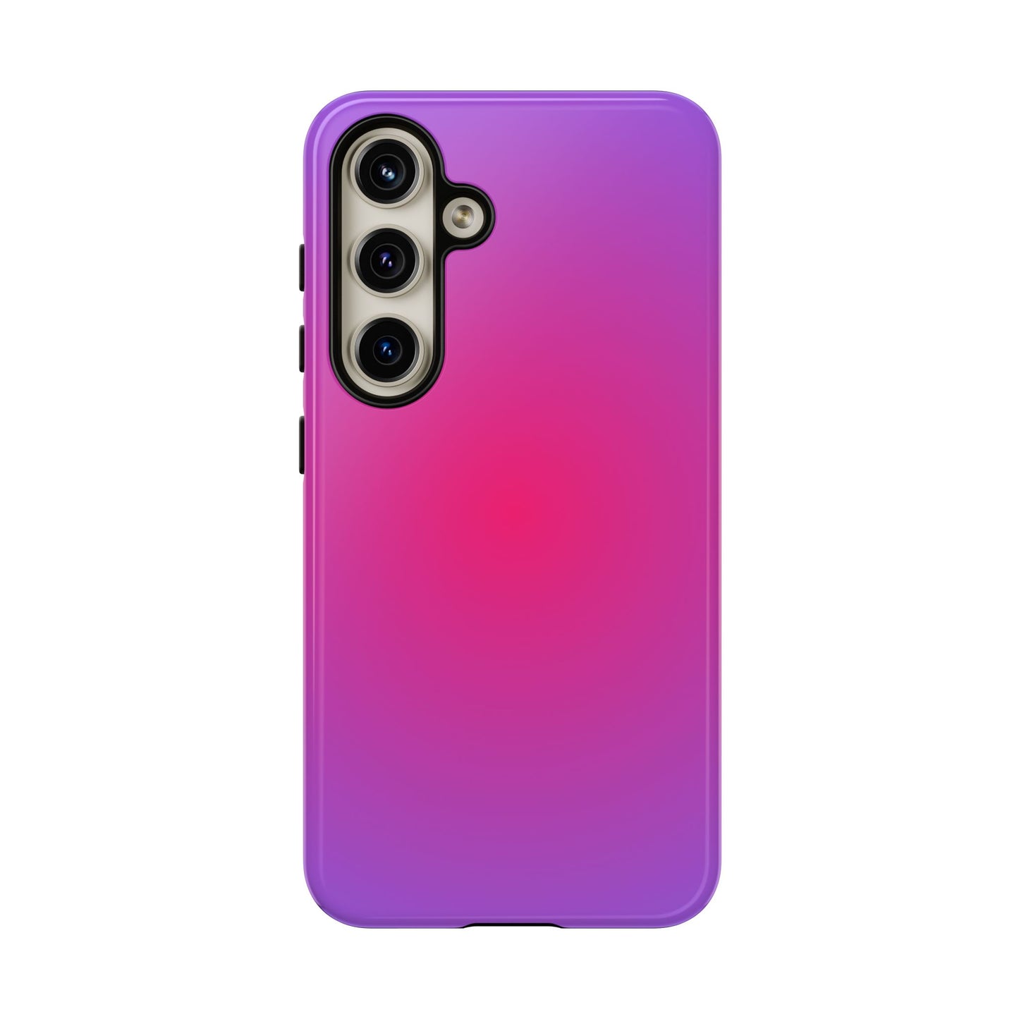 Pink to purple aura