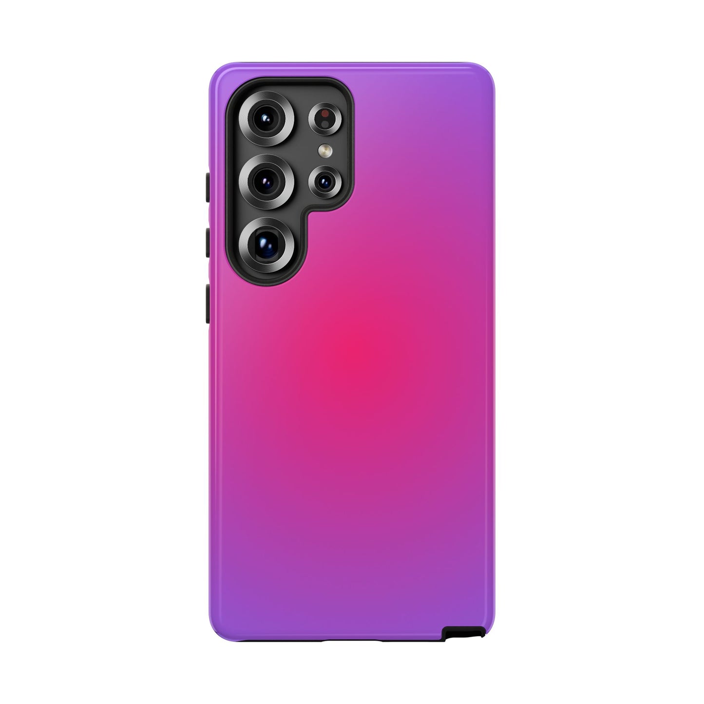 Pink to purple aura