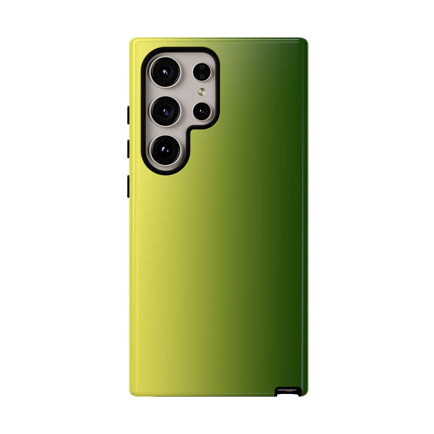 Soft yellow to green