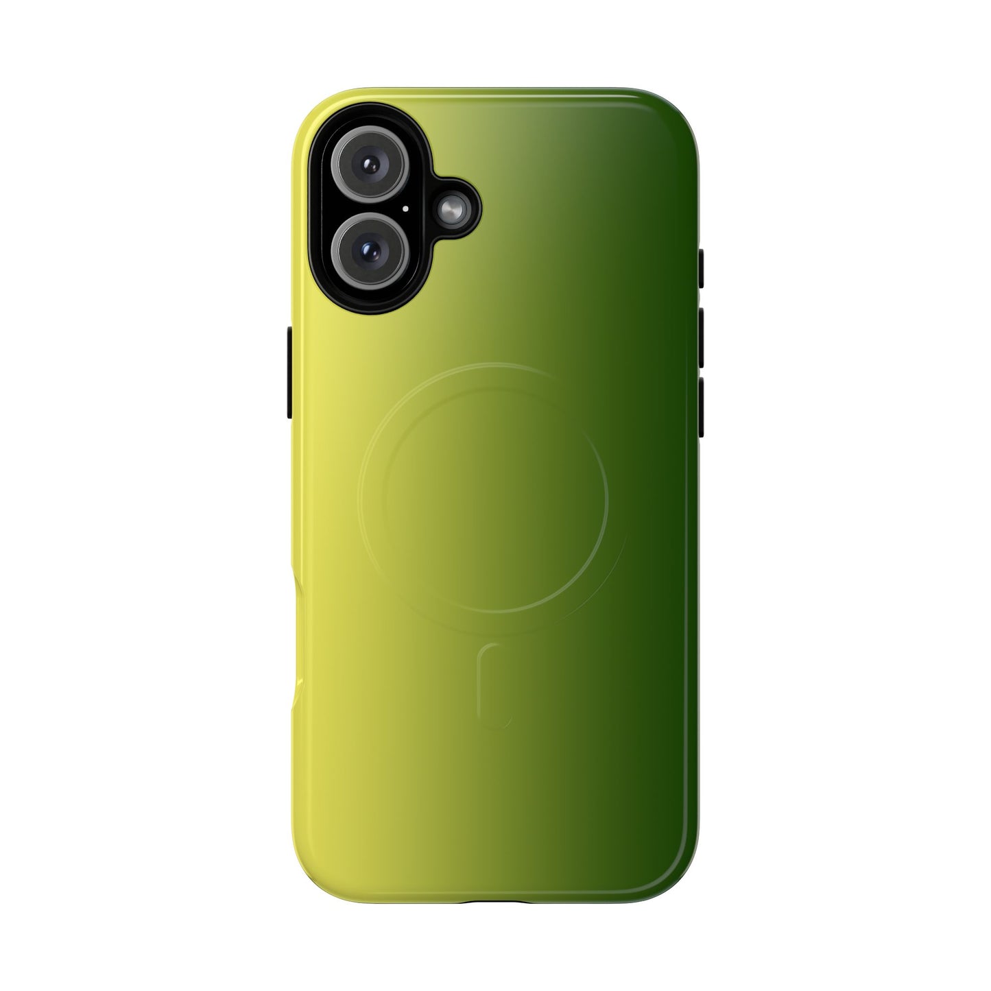 Soft yellow to green