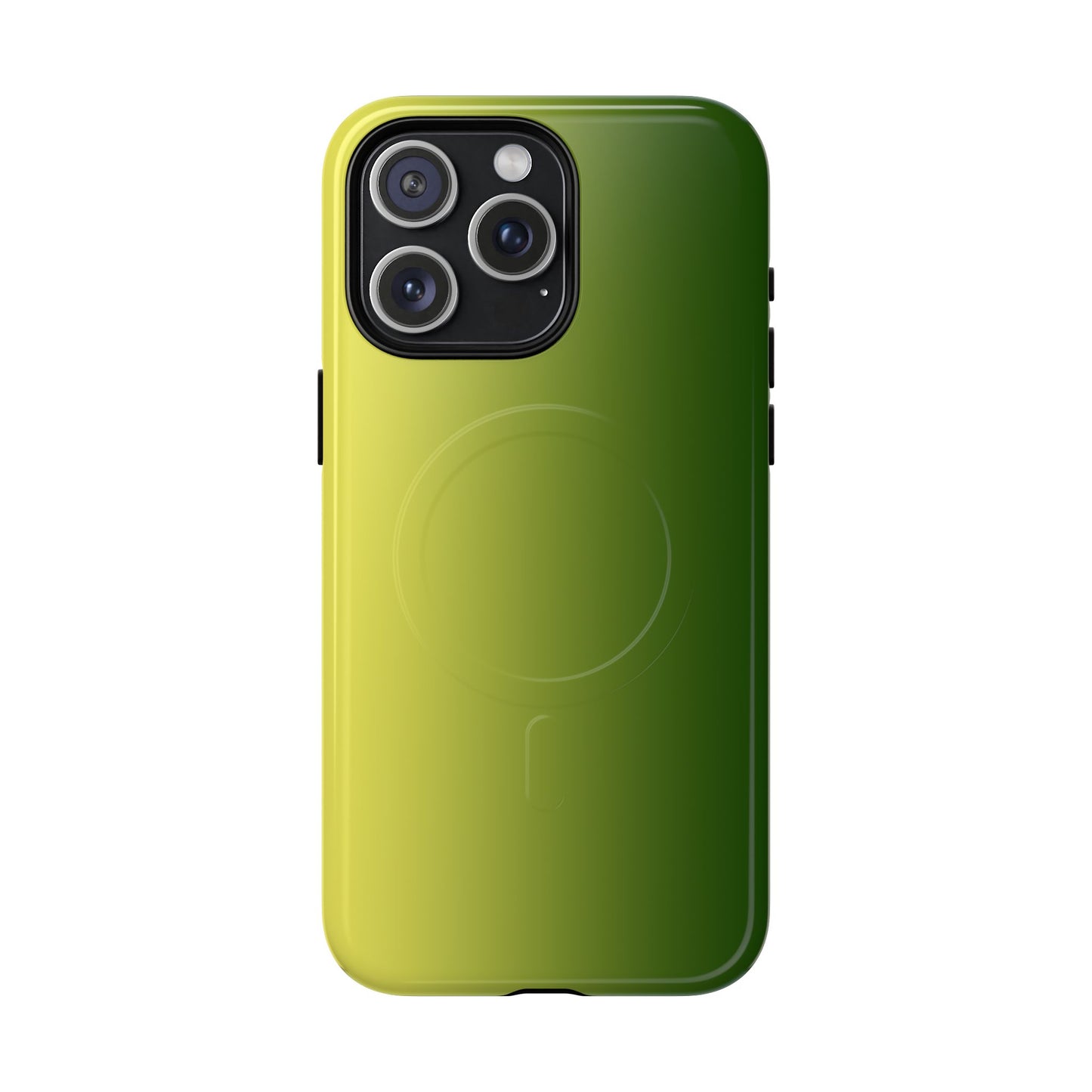 Soft yellow to green