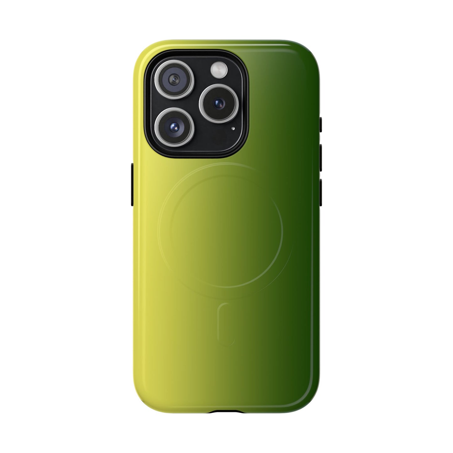 Soft yellow to green