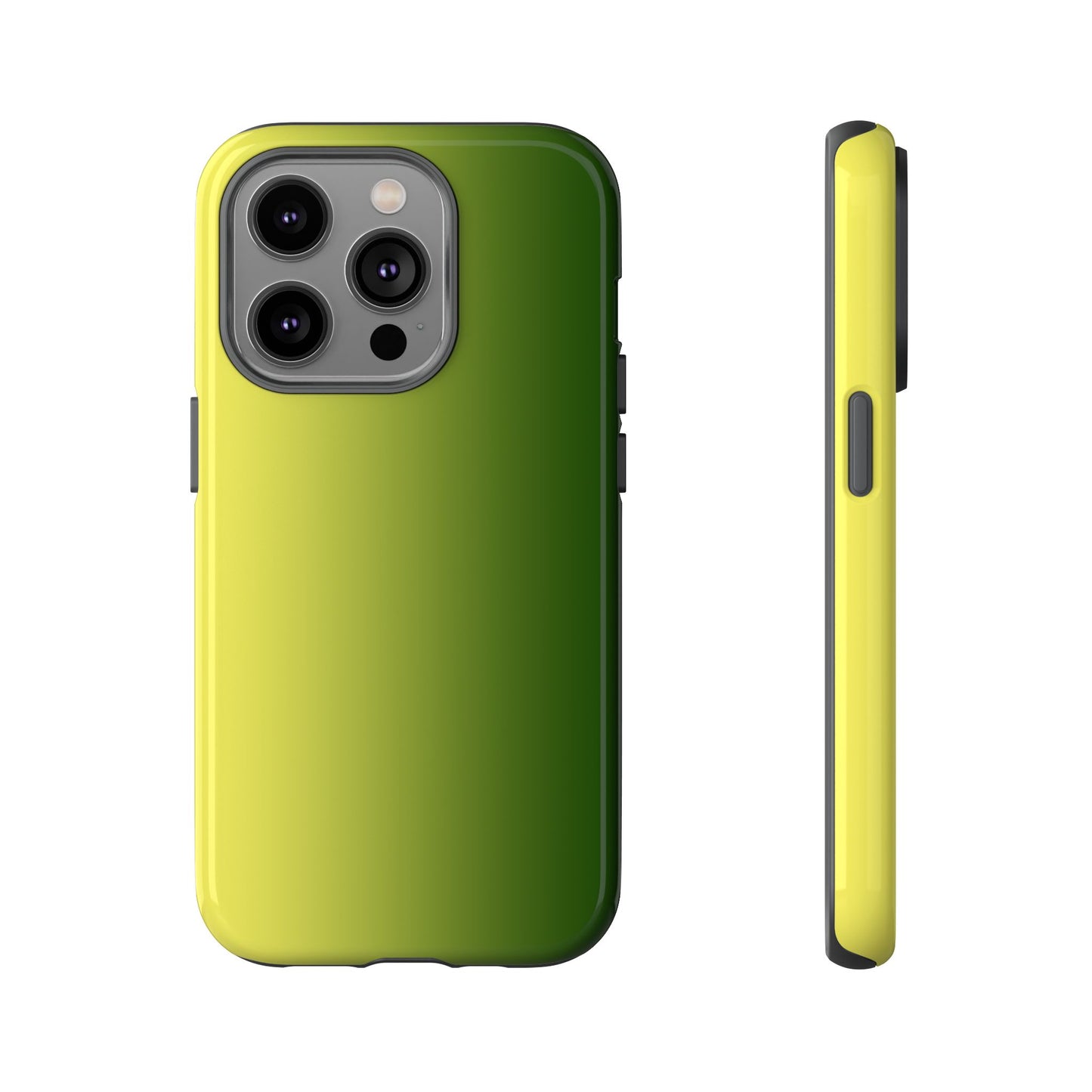 Soft yellow to green