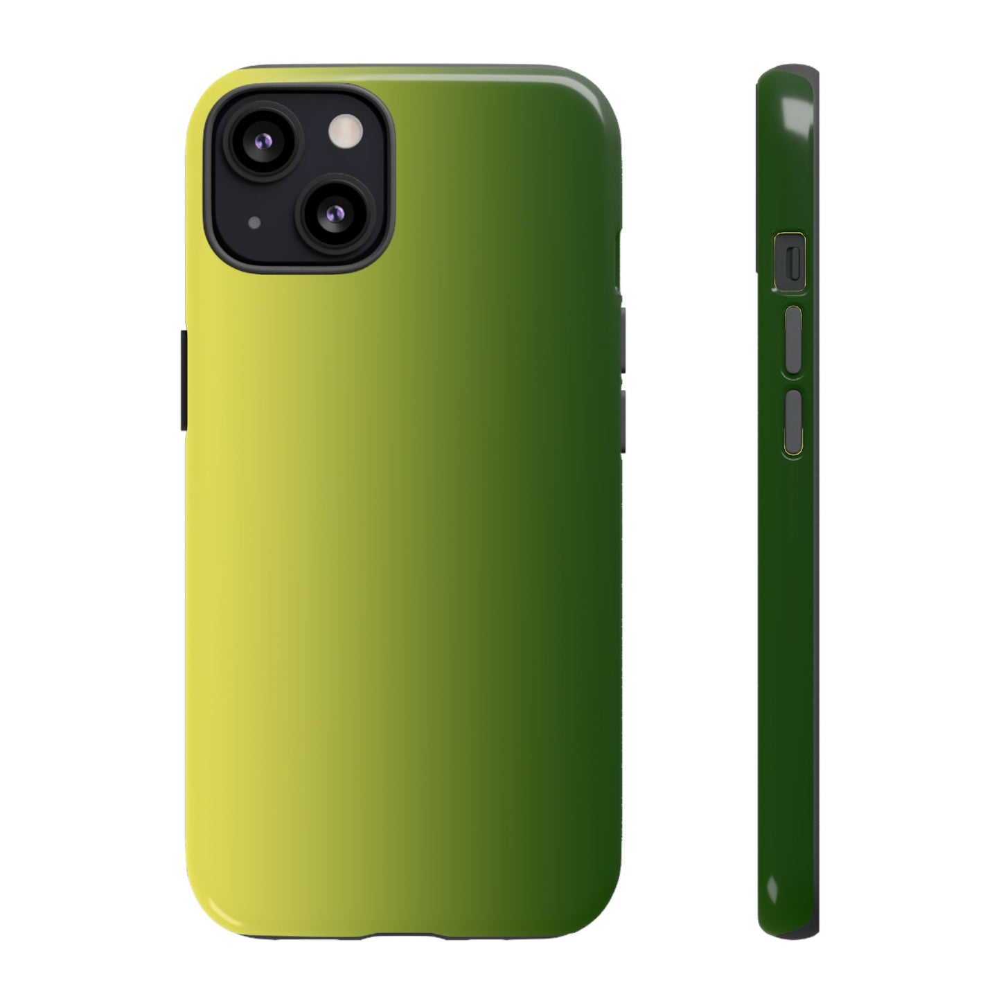 Soft yellow to green