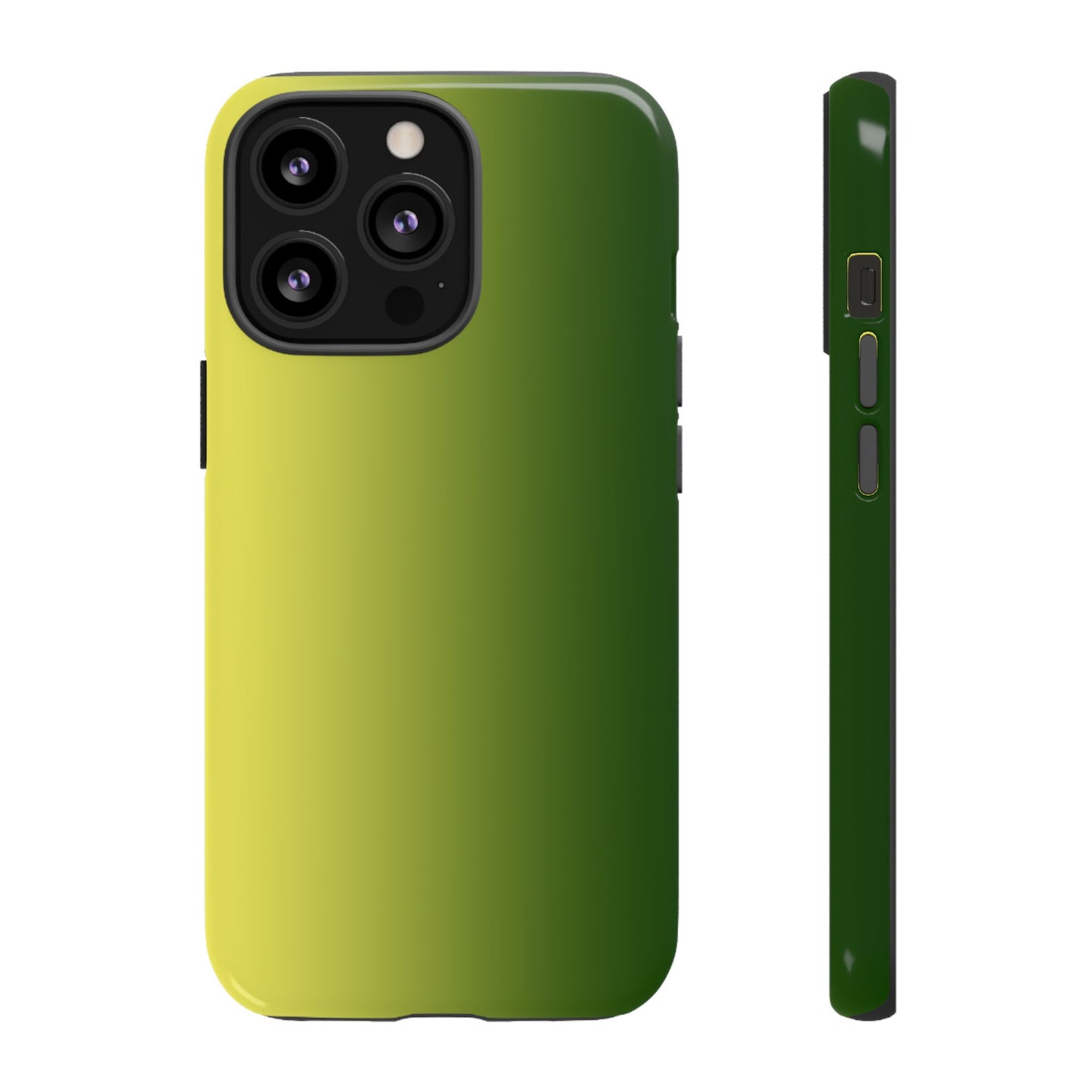 Soft yellow to green