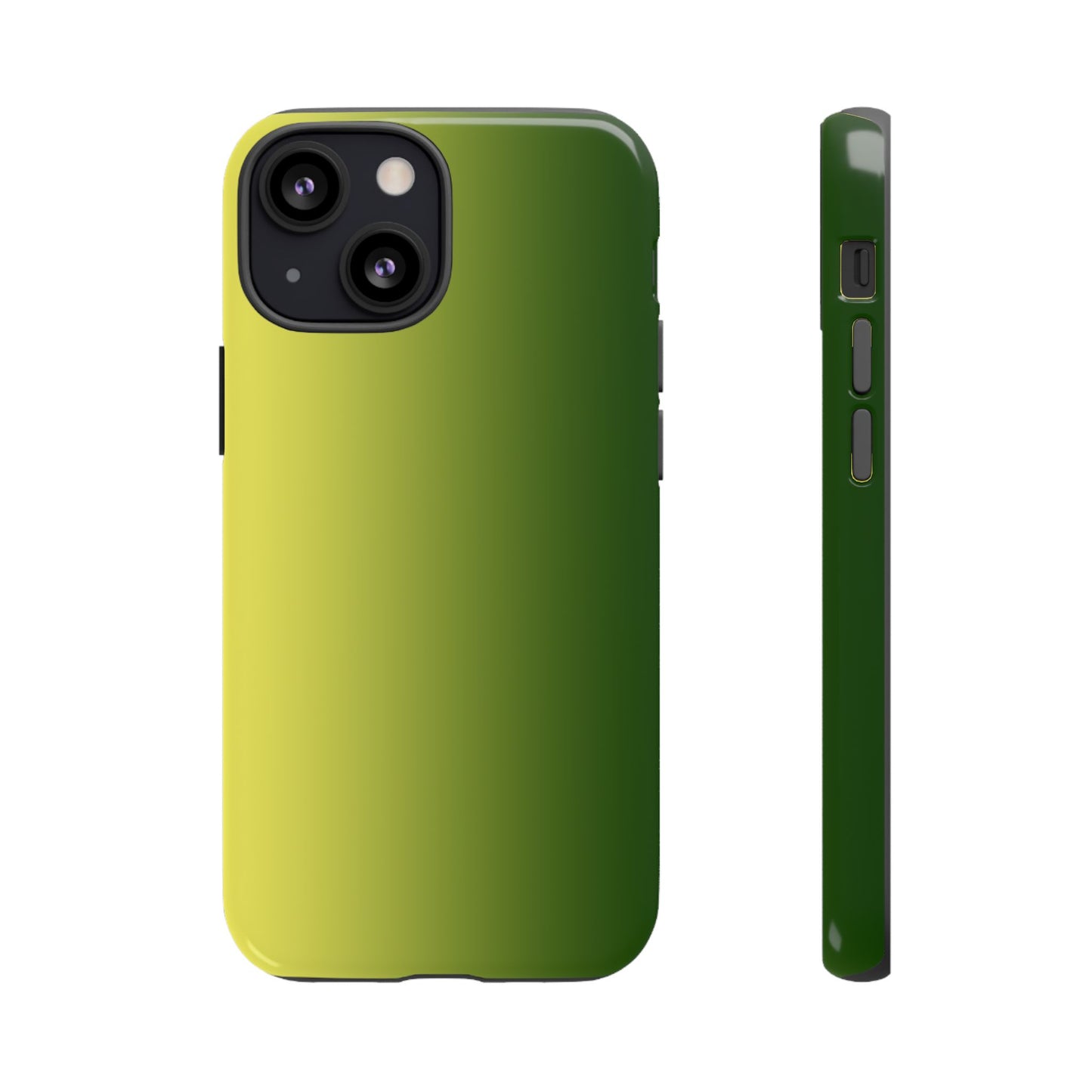 Soft yellow to green