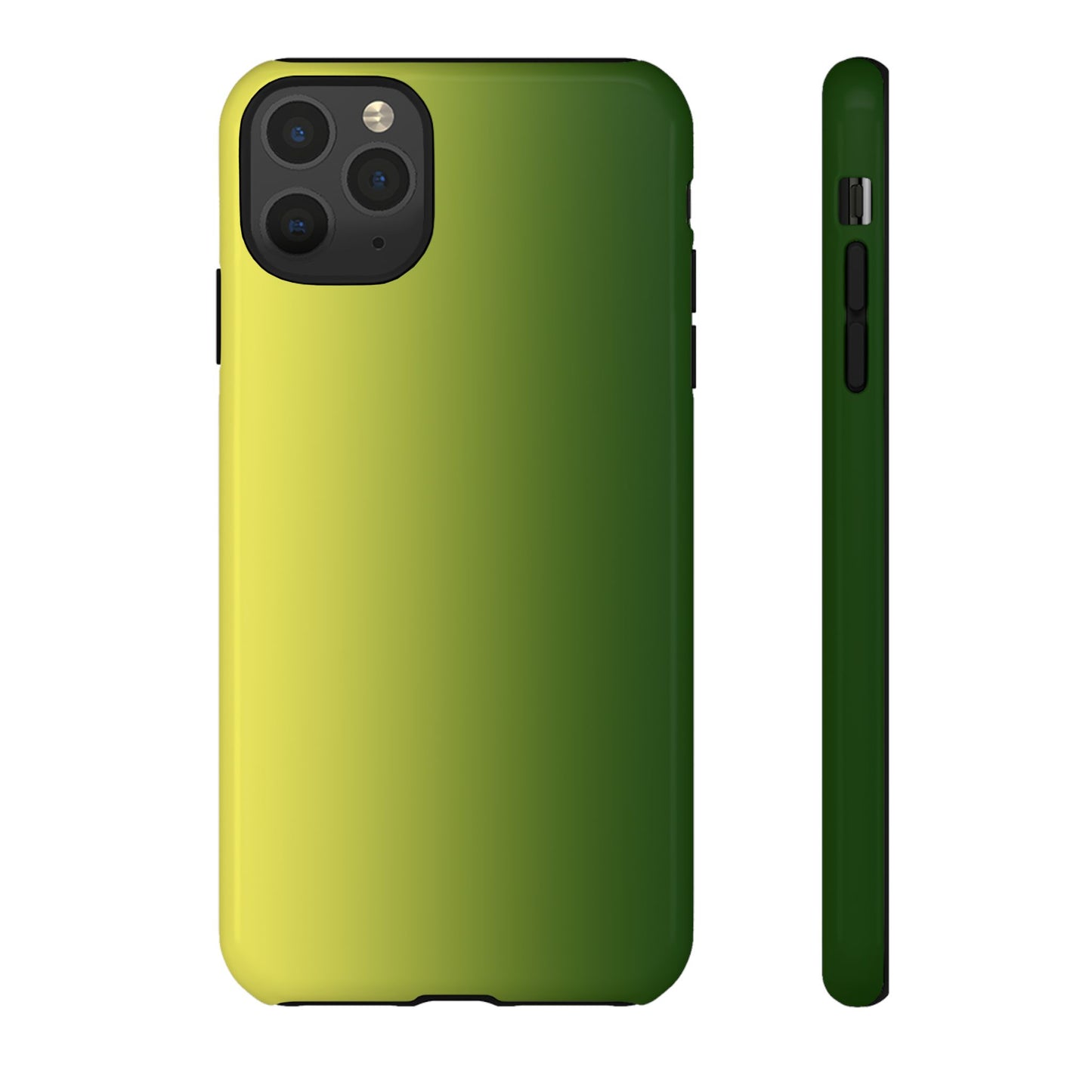 Soft yellow to green