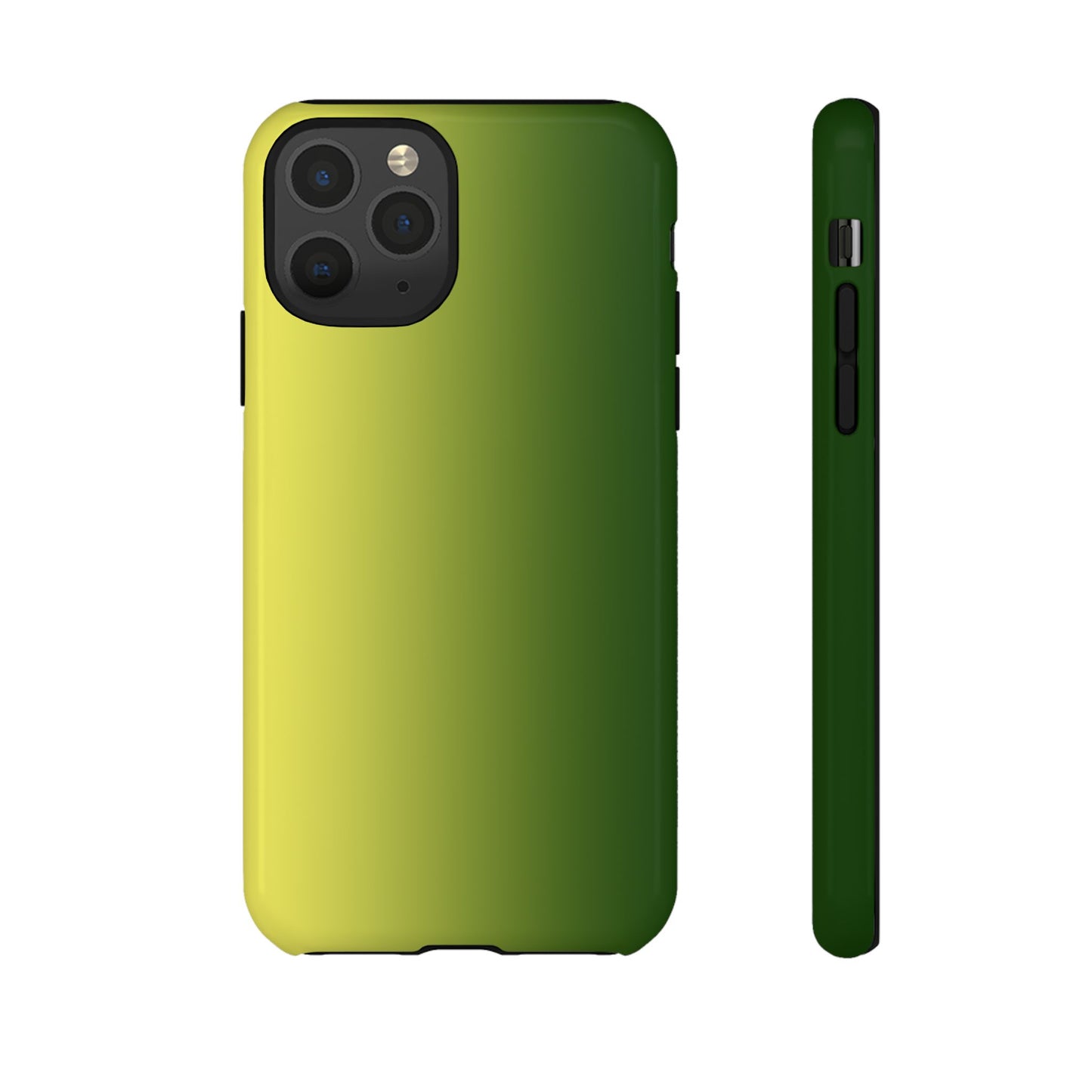 Soft yellow to green