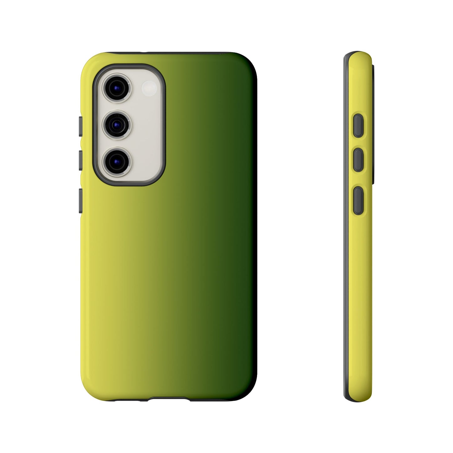 Soft yellow to green