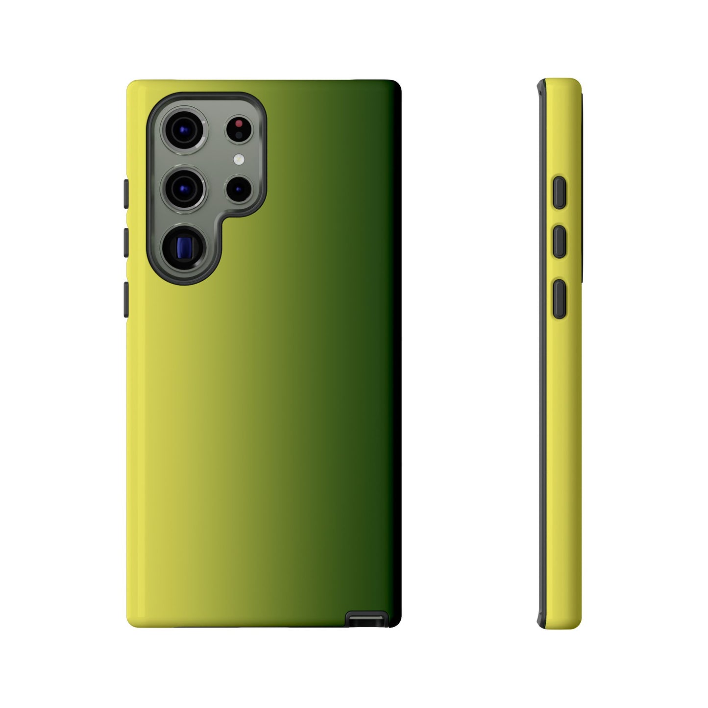 Soft yellow to green