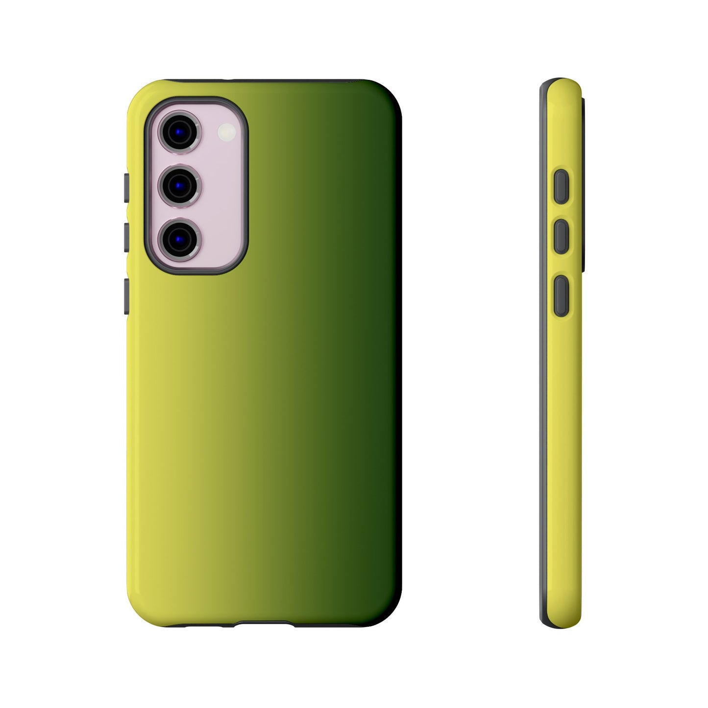 Soft yellow to green