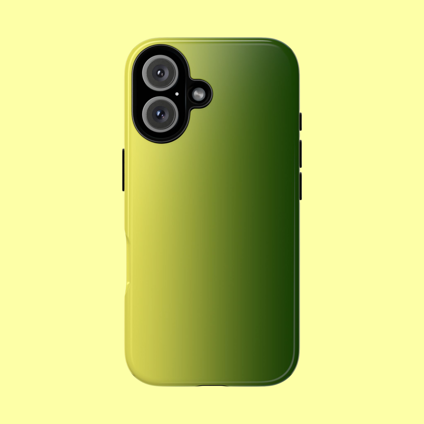 Soft yellow to green