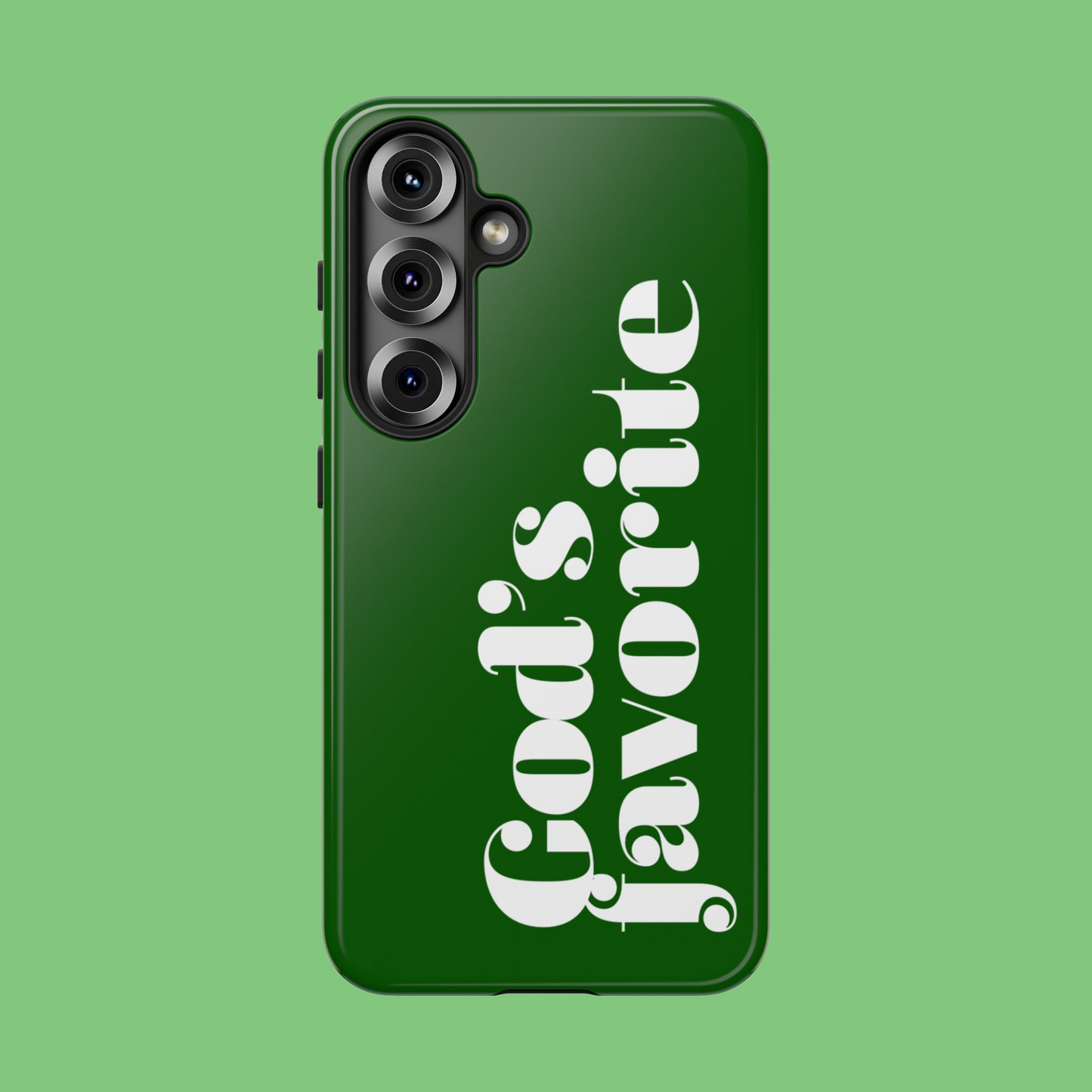 God's fav in green