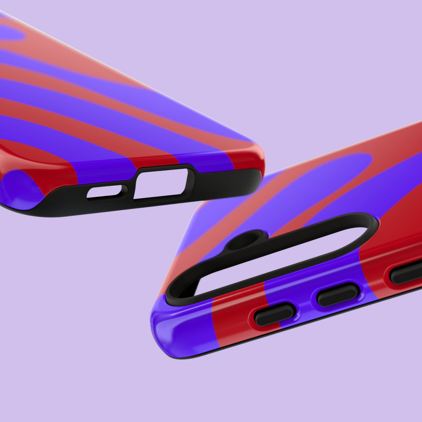 Red and purple swirl
